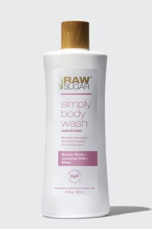 Simply Body Wash for Sensitive Skin | Beach Rose + Coconut Milk + Shea | 25 fl oz